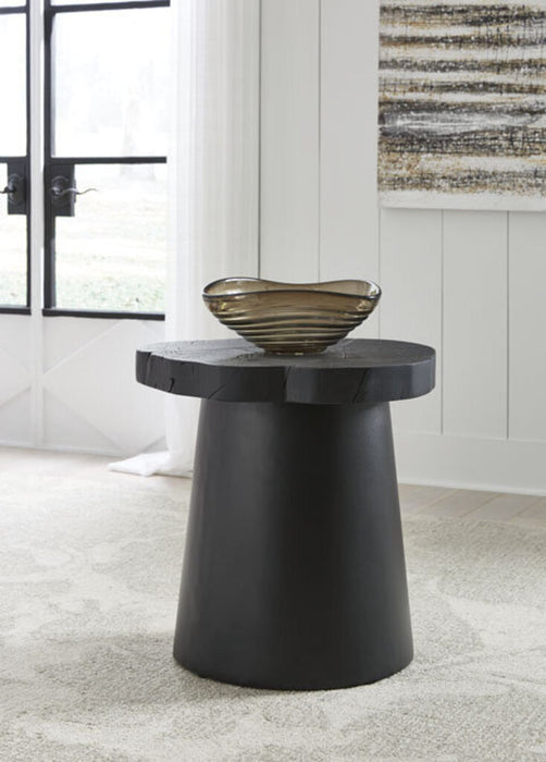 WIMBELL ROUND END TABLE