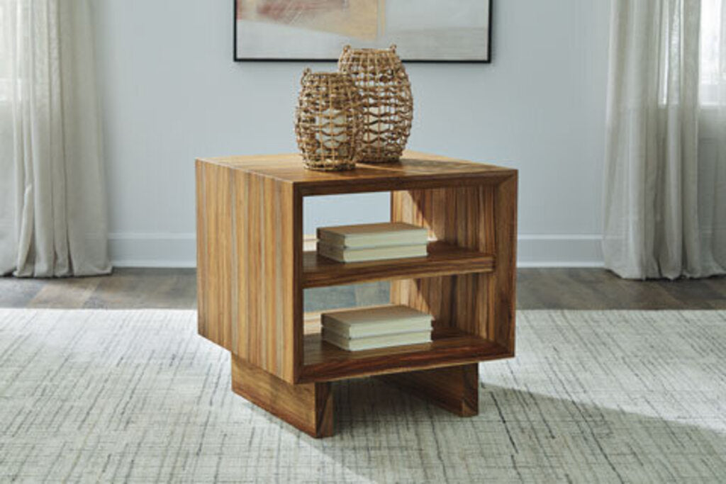 DRESSONNI SQUARE END TABLE