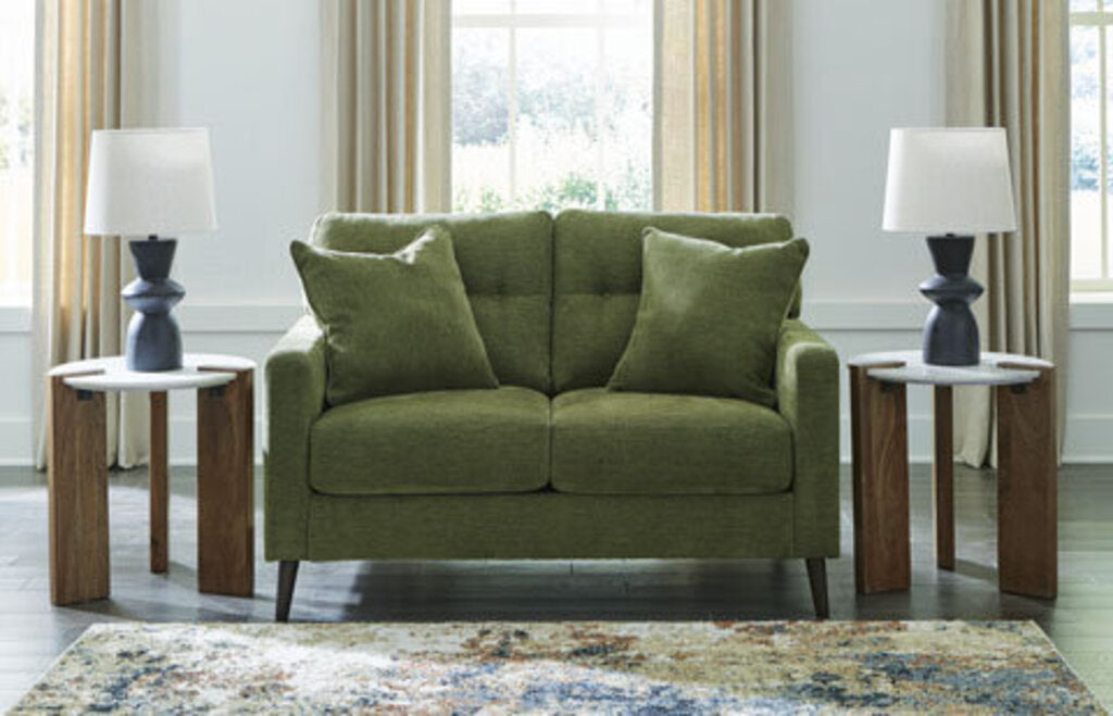 BIXLER LOVESEAT OLIVE