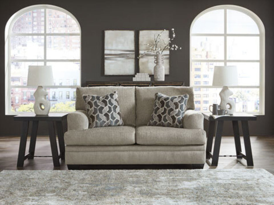 TAUPE STONEMEADE LOVESEAT