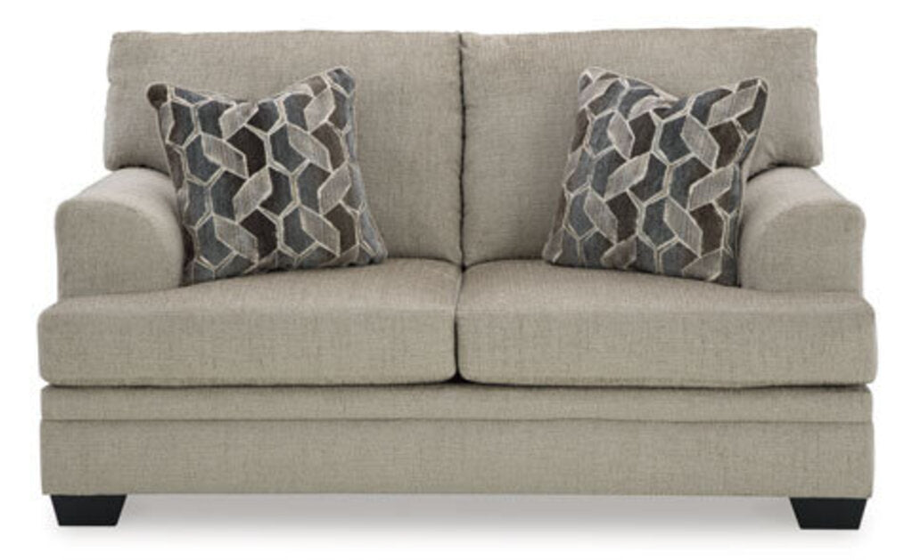 TAUPE STONEMEADE LOVESEAT