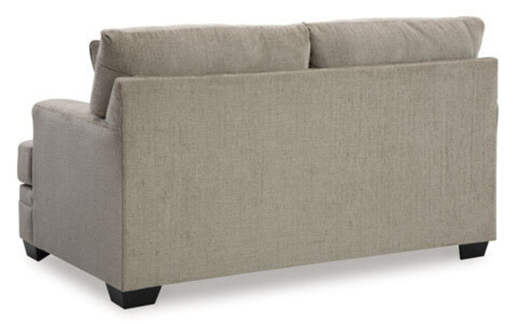 TAUPE STONEMEADE LOVESEAT