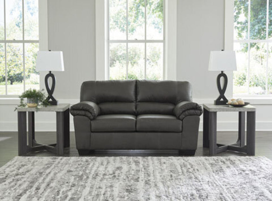 SLATE BLADEN LOVESEAT