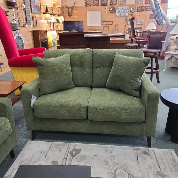 BIXLER LOVESEAT OLIVE