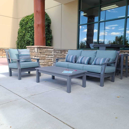 SEASIDE SOFA + CHAIR + COFFEE TABLE LMLH