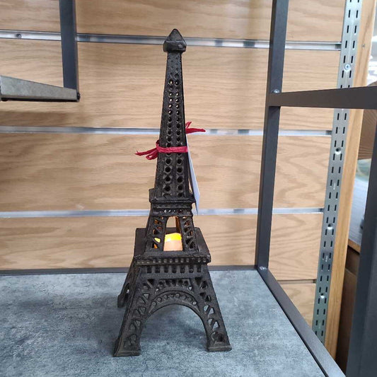 EIFFEL TOWER CANDLE HOLDER BL