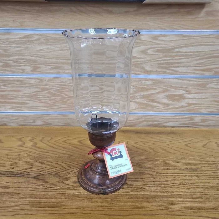 CANDLE HOLDER BL