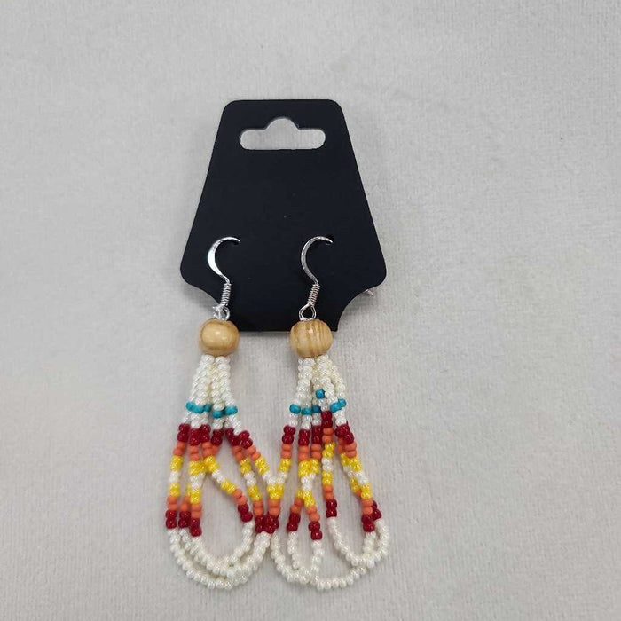 BEADED EARRINGS