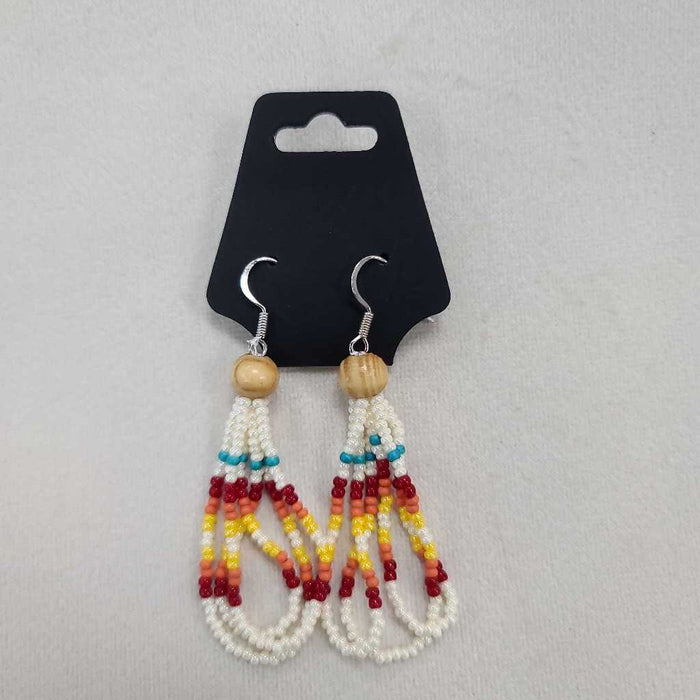 BEADED EARRINGS