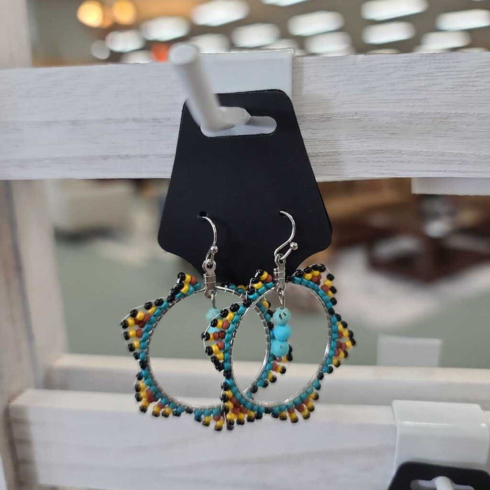 BEADED EARRINGS