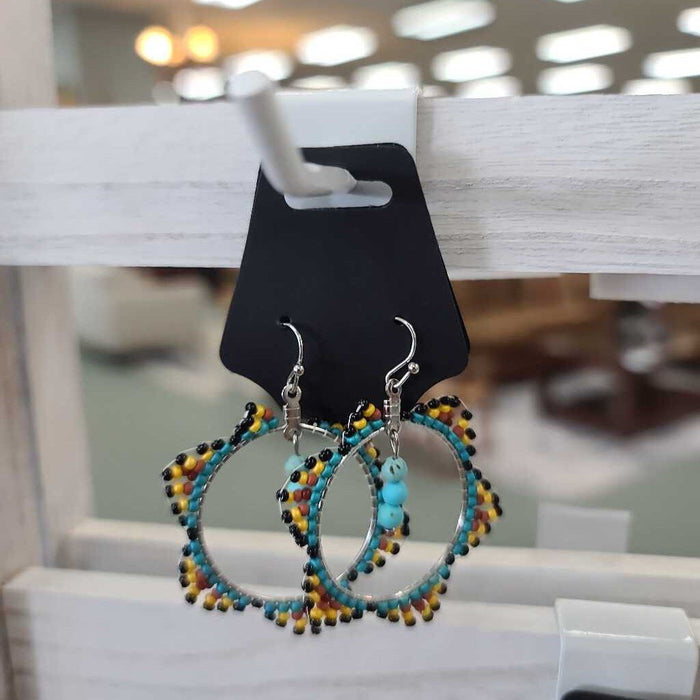 BEADED EARRINGS