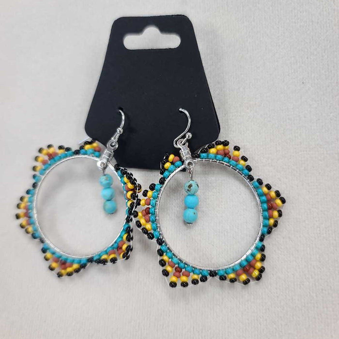 BEADED EARRINGS