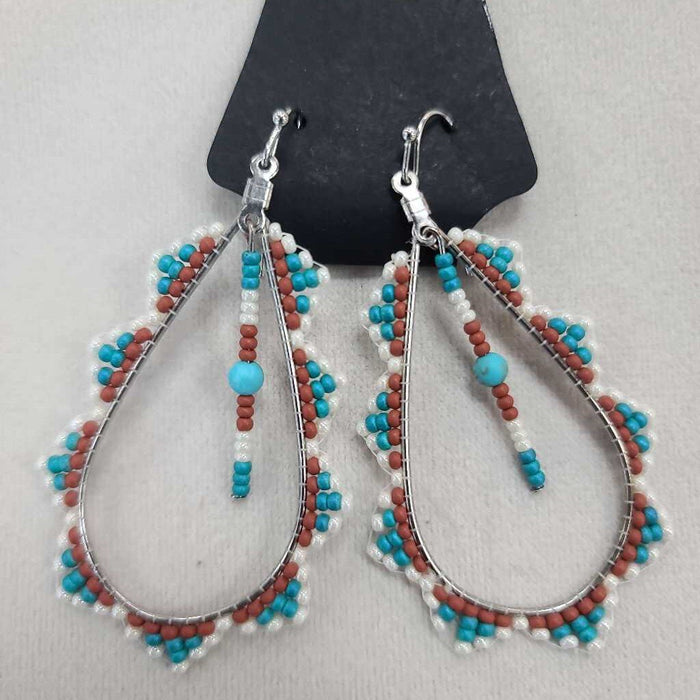 BEADED EARRINGS