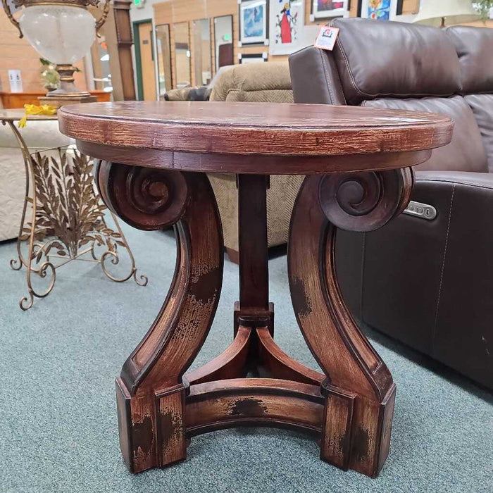 ROUND ACCENT TABLE BLH