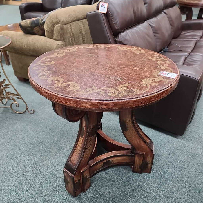 ROUND ACCENT TABLE BLH