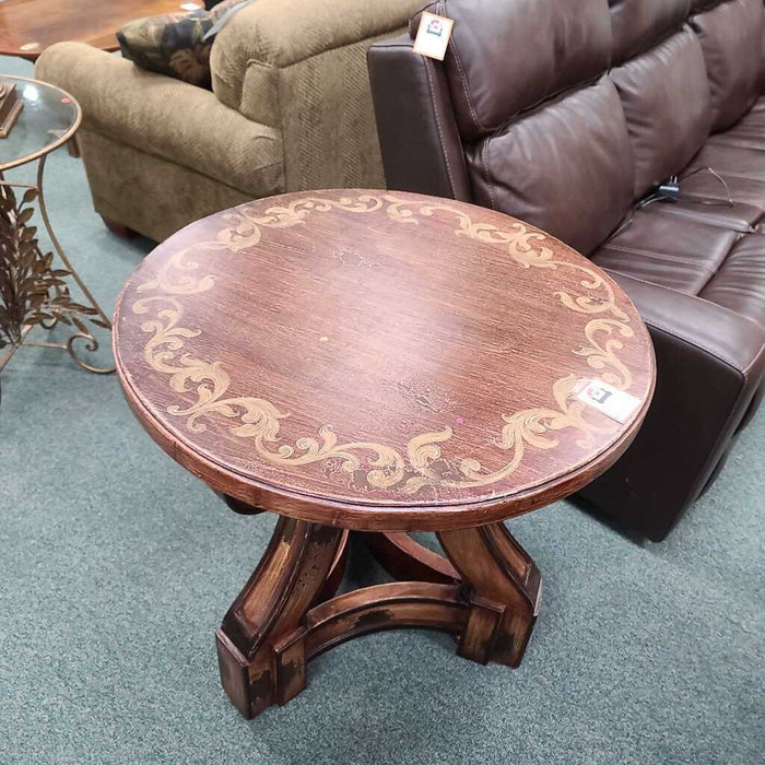 ROUND ACCENT TABLE BLH