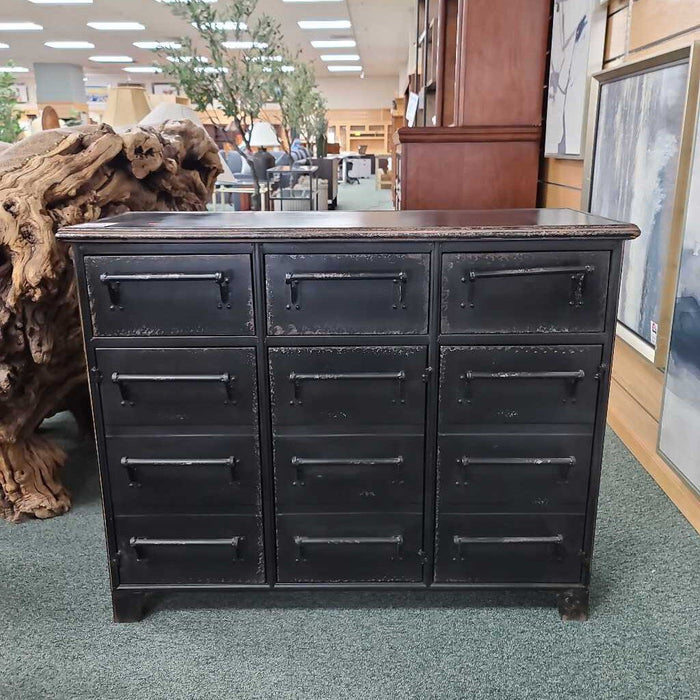 METAL ACCENT CABINET BKH