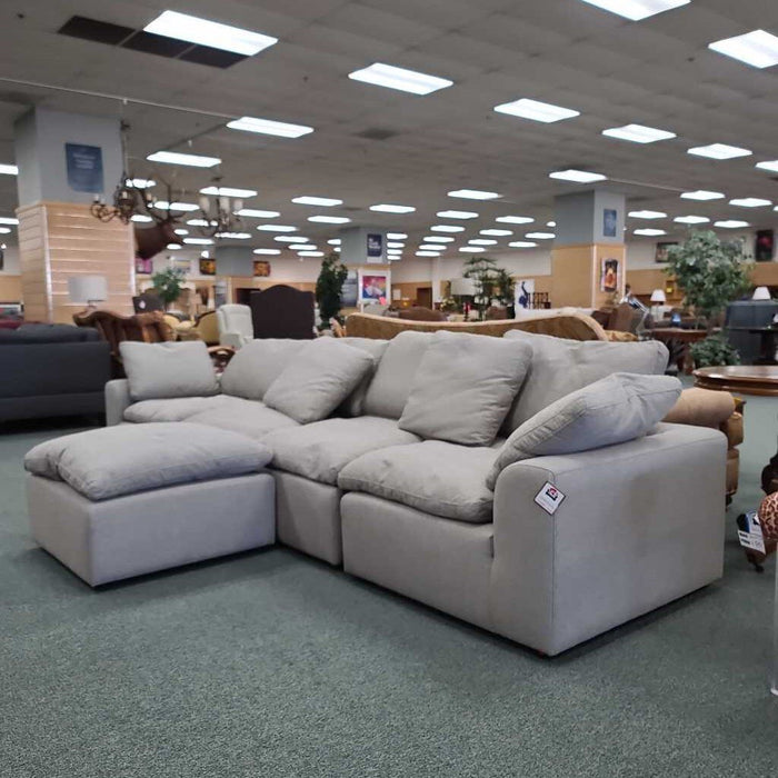 5 PIECE GREY SECTIONAL MLH