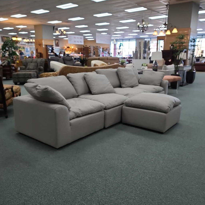 5 PIECE GREY SECTIONAL MLH