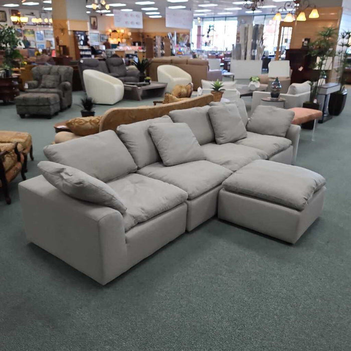 5 PIECE GREY SECTIONAL MLH