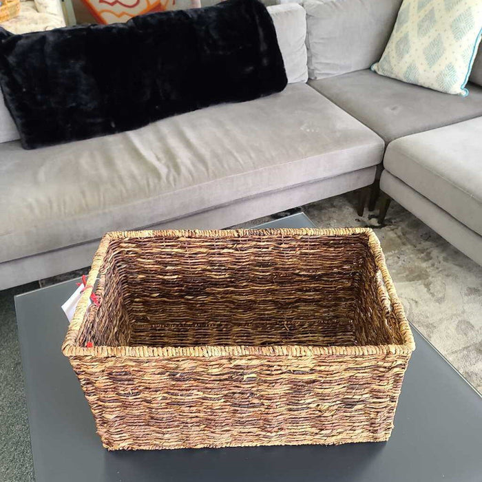 DARK WOVEN BASKET BI