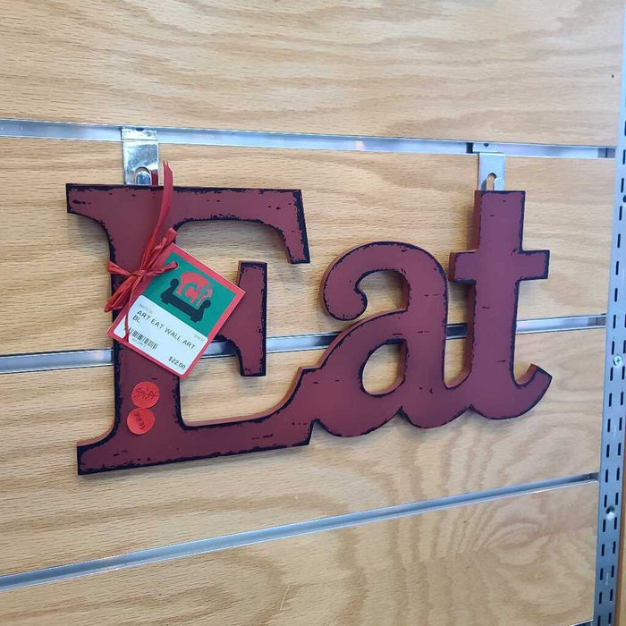 EAT WALL ART BL