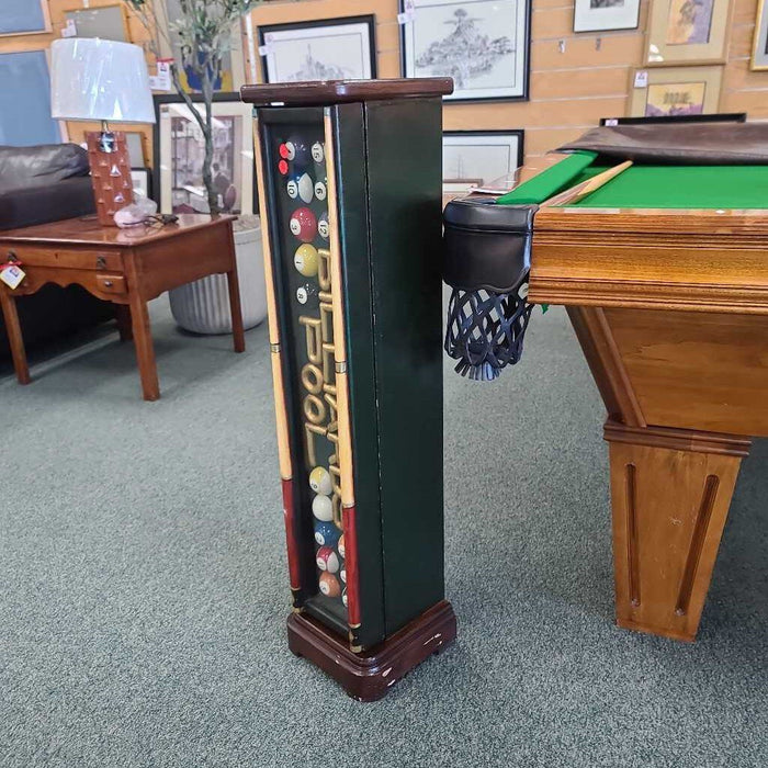 POOL HALL CUBBY SHELF AS