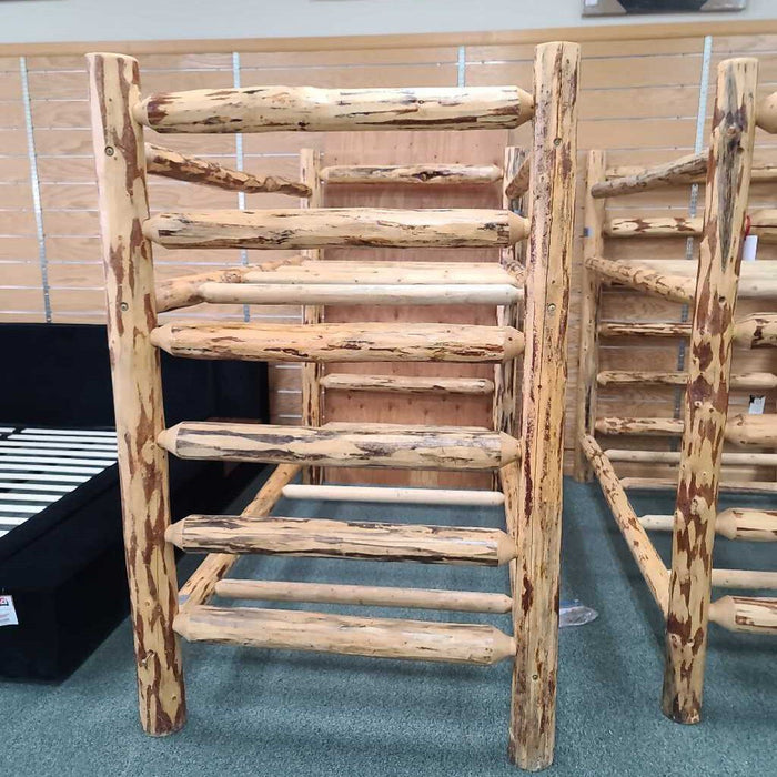 TWIN/TWIN LOG BUNK BED CIH