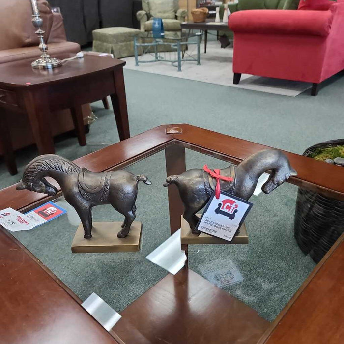 2PC HORSE BOOKENDS K