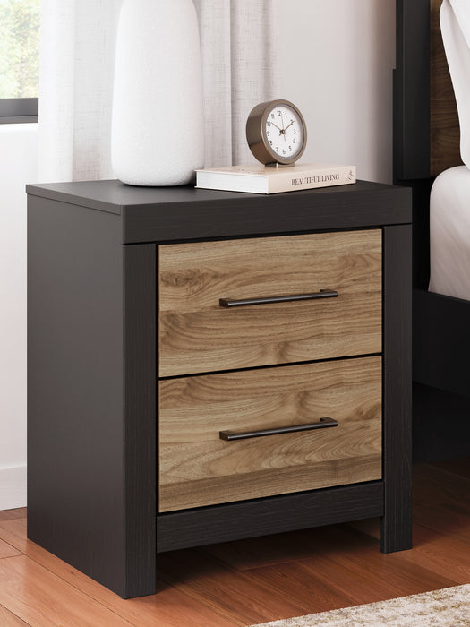 Vertani Two Drawer Night Stand