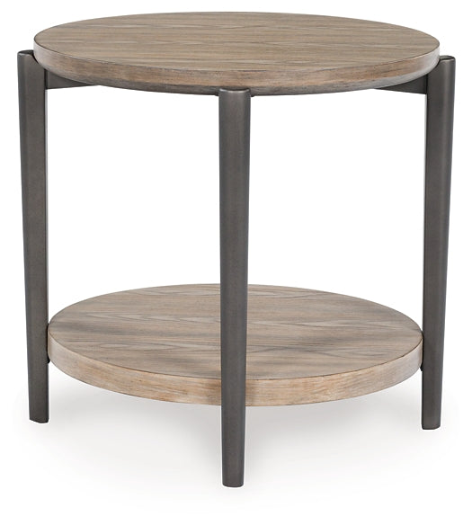 Dyonton Round End Table