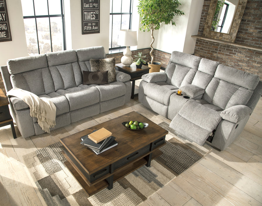 Mitchiner REC Sofa w/Drop Down Table