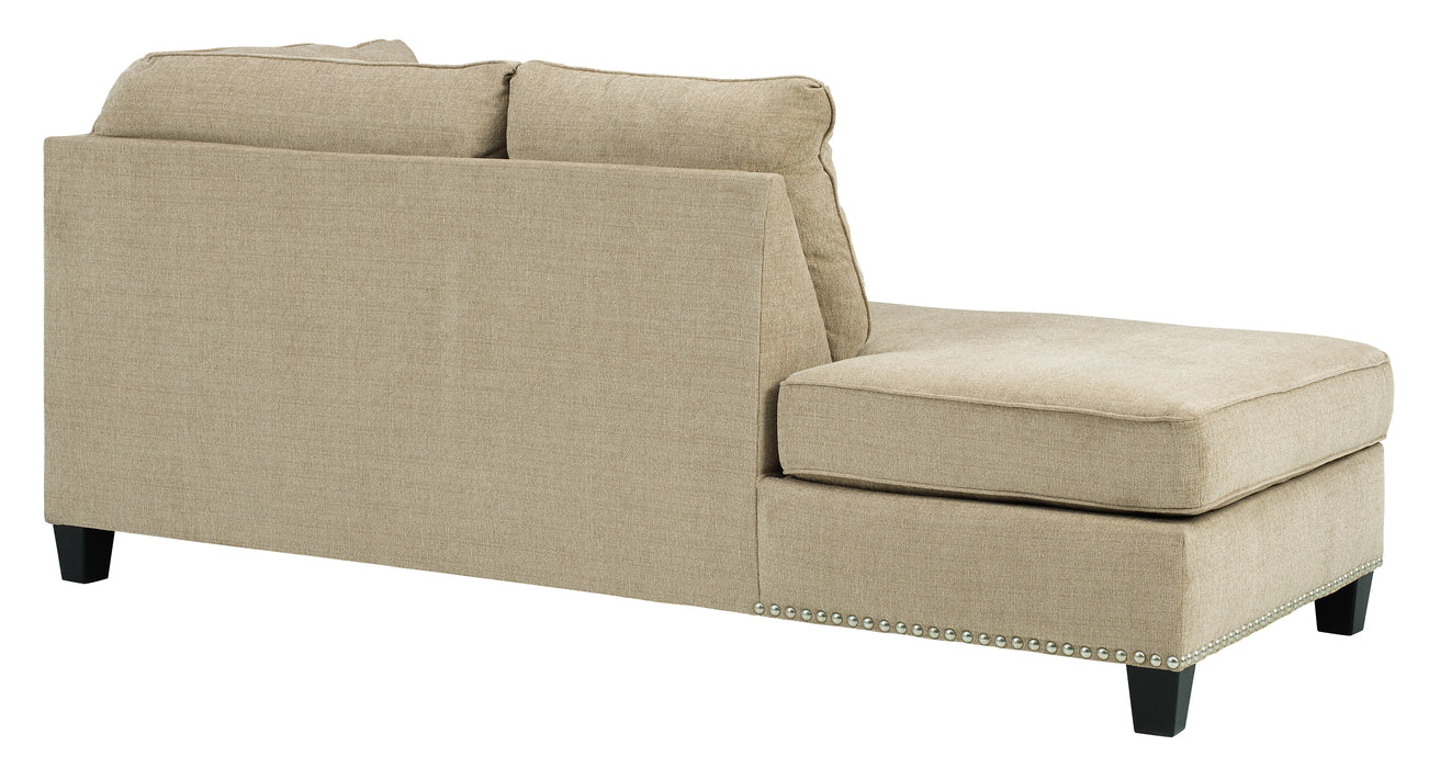 Dovemont 2-Piece Sectional with Ottoman