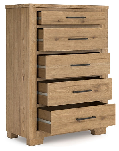 Galliden Five Drawer Chest